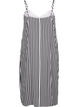 FLASH - Gestreepte bandjesjurk van viscose, Black White Stripe, Packshot image number 1