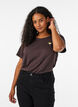 T-shirt met print, Bruin, Model image number 0