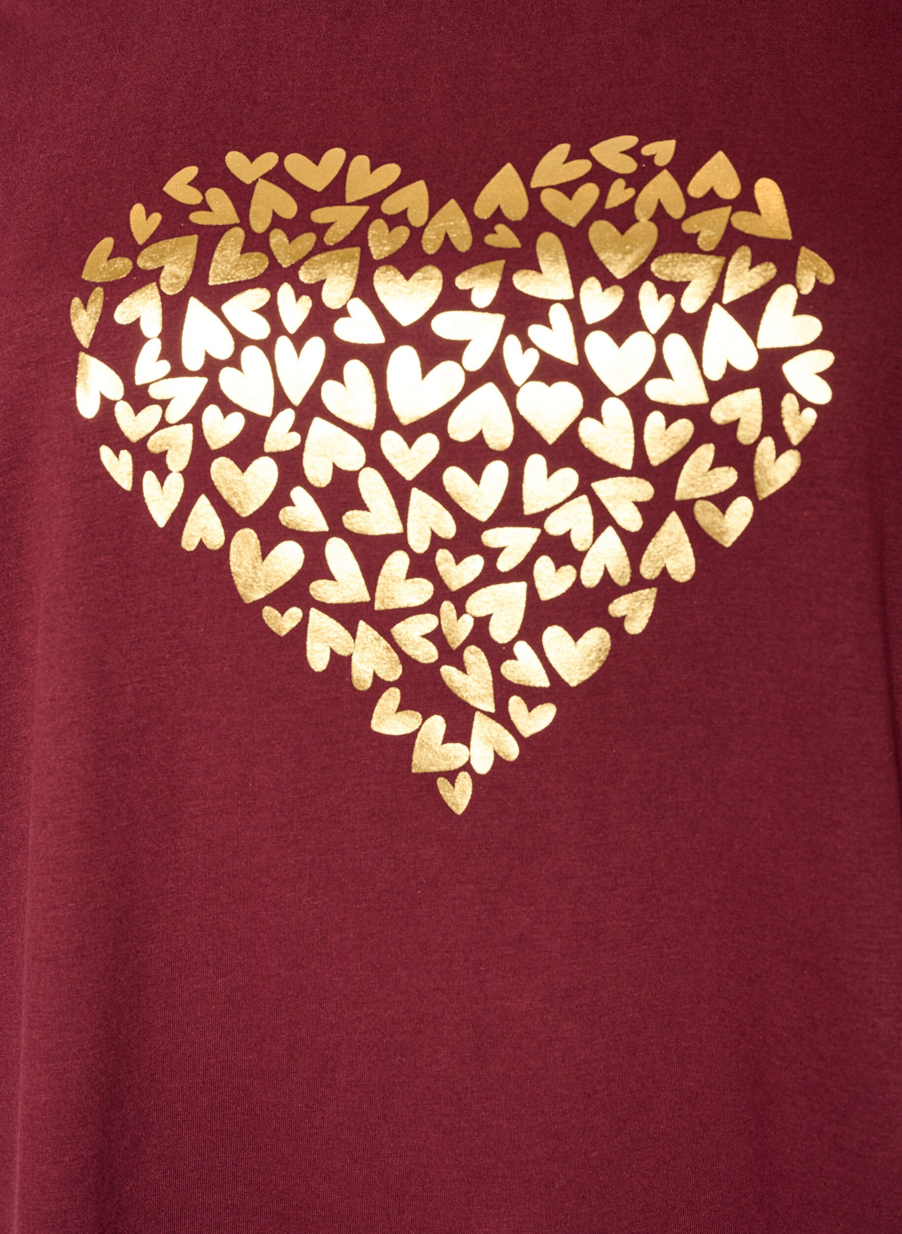 ZizziT-shirt met motief, Rood, Packshot image number 2