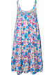 Viscose zomerjurk met bandjes, Multi Flower AOP, Packshot image number 1