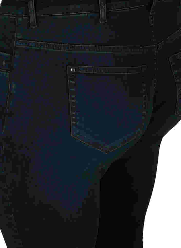 Slim fit Emily jeans met klinknagels, Dark blue, Packshot image number 3