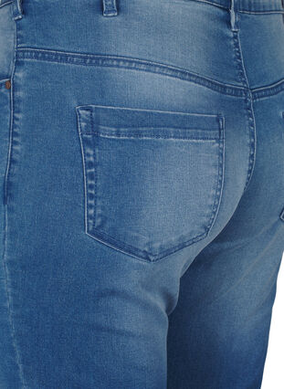 Slim fit Emily jeans met normale taille, Light blue, Packshot image number 3