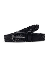 Gevlochten riem, Black