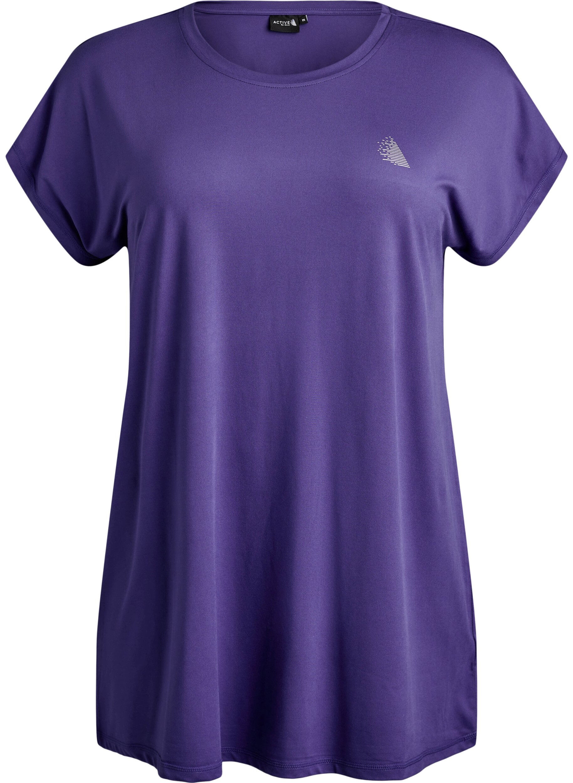 ZizziLang trainings T-shirt, Paars, Packshot image number 0