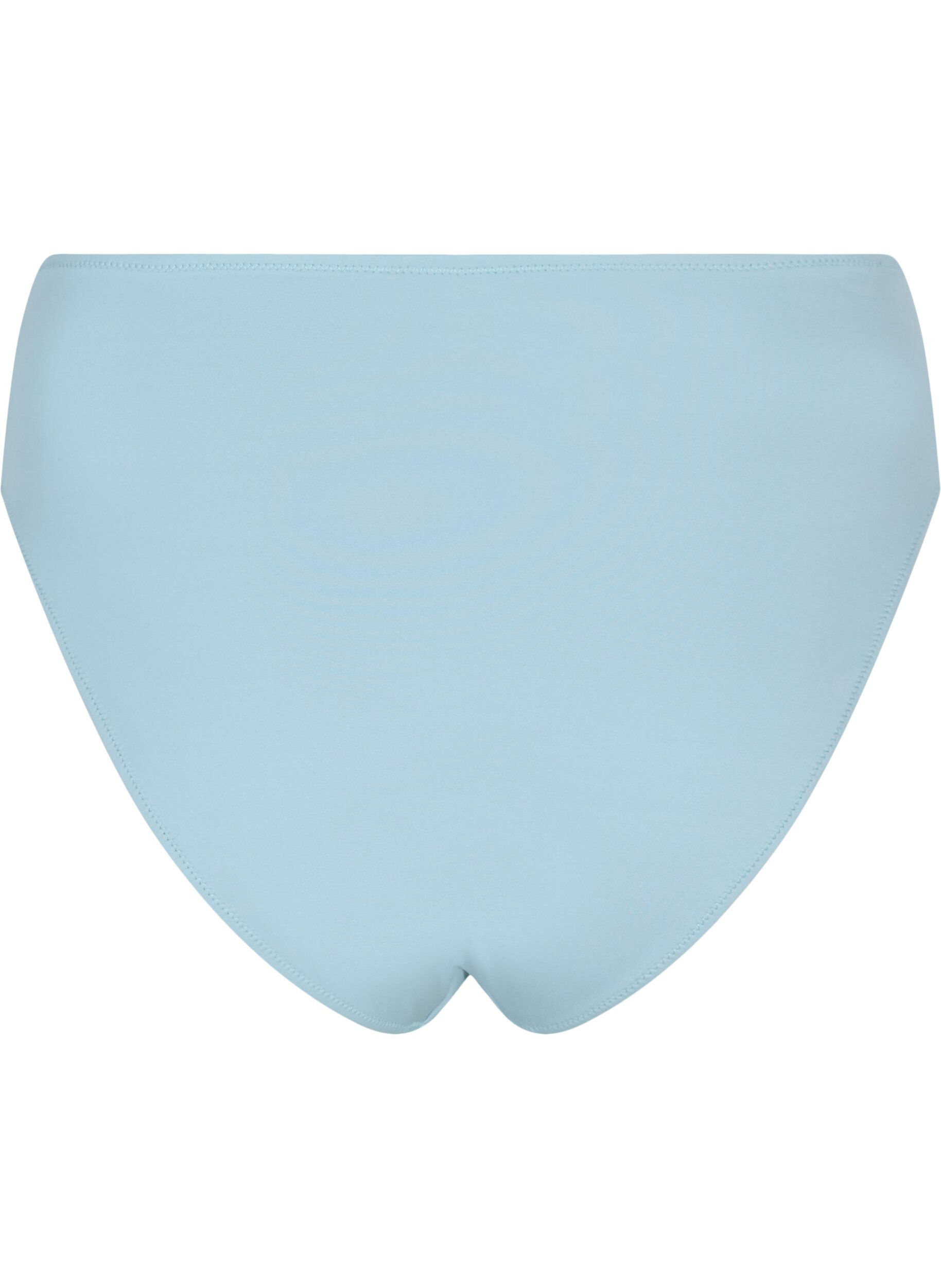 Zizzi Bikinibroekje met hoge taille, Blauw, Packshot image number 1