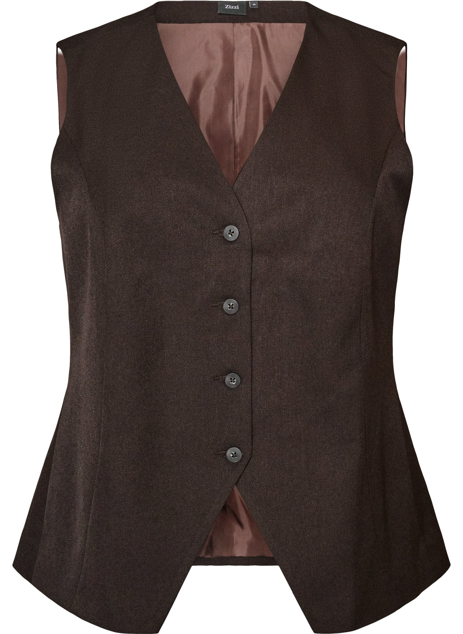 Gilet met knoopsluiting