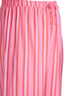 Gestreepte broek met hoge taille en wijde pijpen, Roze, Packshot image number 2
