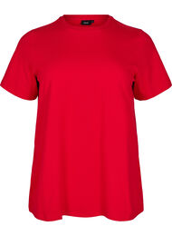 T-shirt in biologisch katoen met een ronde hals, Salsa