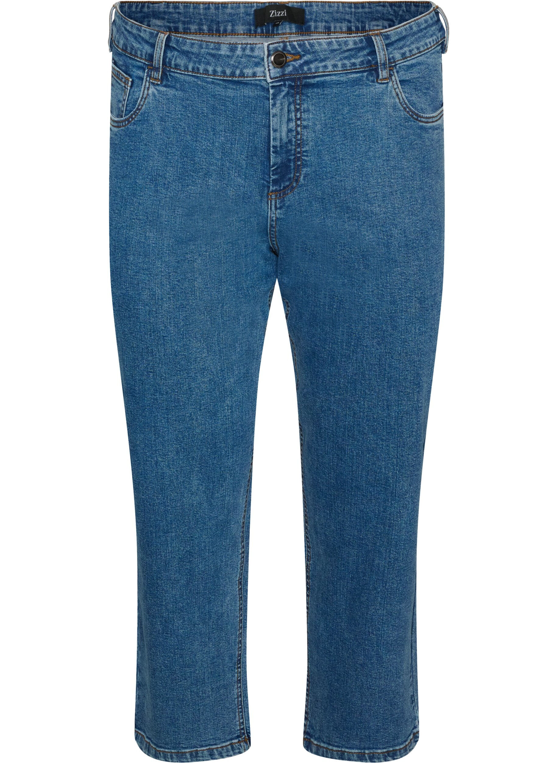 Gecropte Vera jeans met een straight-fit
