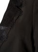 Blazer met kanten rand, Zwart, Packshot image number 2