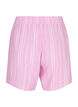 Gestreepte korte broek van linnen en viscose, Roze, Packshot image number 1