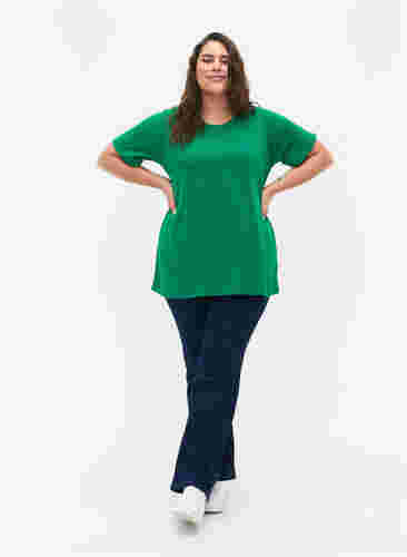 FLASH - T-shirt met ronde hals, Jolly Green, Model image number 2