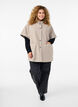 Cape-jack met korte mouwen in een wol-look, Simply Taupe Mel., Model image number 2
