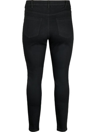 Amy jeans met een hoge taille en super slanke pasvorm, Black, Packshot image number 1