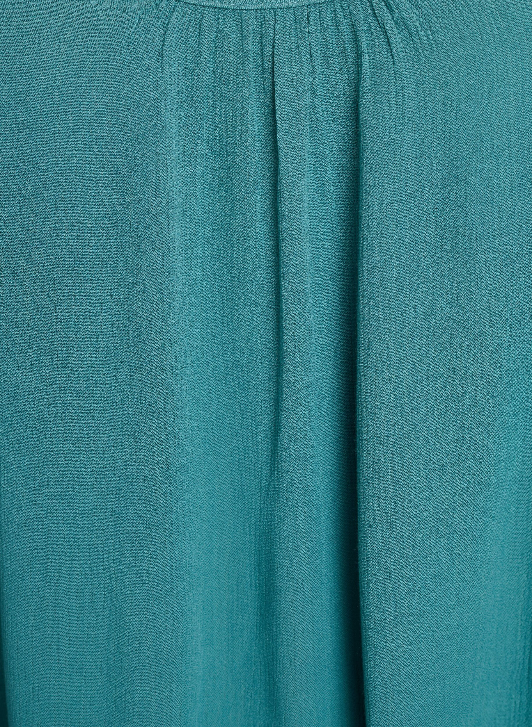 ZizziStrap top in viscose, Blauw, Packshot image number 2