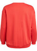 Sweatshirt met motief aan de voorkant, Rood, Packshot image number 1