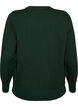 Fijngebreide cardigan met ronde hals, Groen, Packshot image number 1
