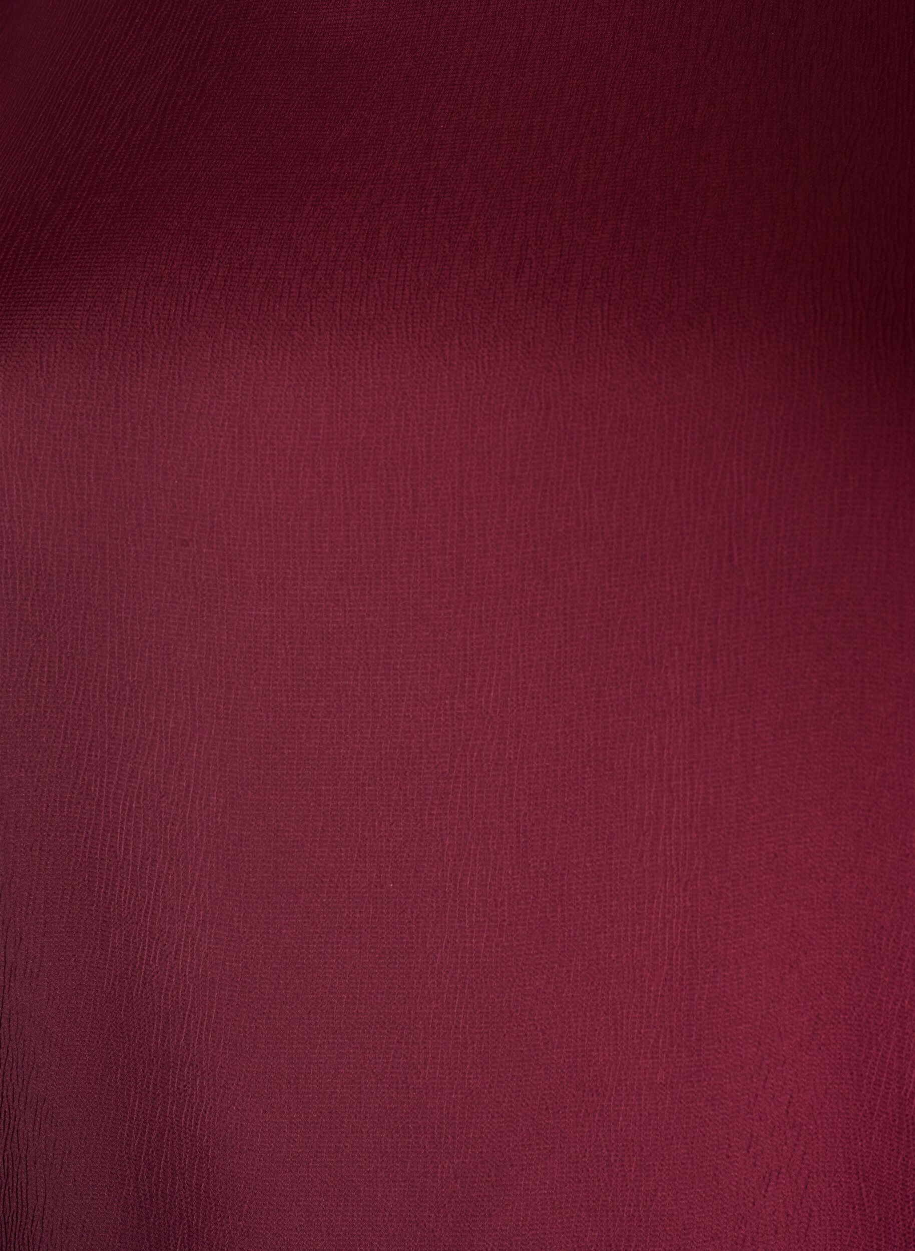 ZizziSatijnen blouse met ellebooglange mouwen, Rood, Packshot image number 2