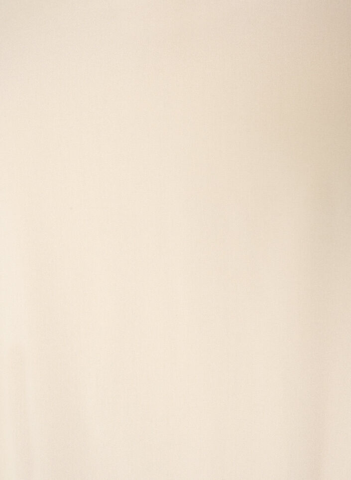 Viscose blouse met V-hals en afgeronde zoom, Beige, Packshot image number 2