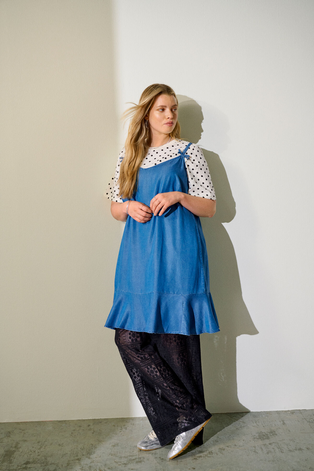 Zizzi Denim jurk stijl, , Model