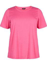 FLASH - T-shirt met ronde hals, Hot Pink