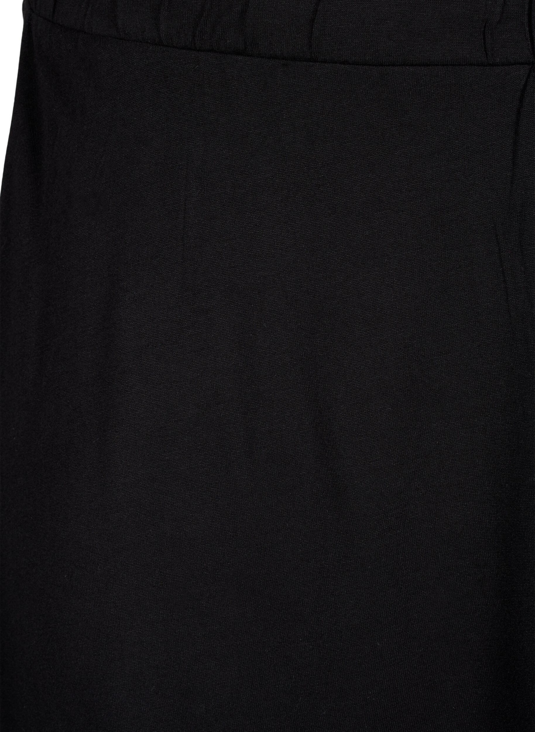 Zizzi2-pack rok van viscose, Zwart, Packshot image number 3