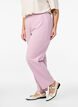 Broek met rechte pasvorm, Rood, Model image number 2