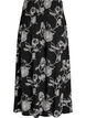 Viscose maxi-rok met smock, Zwart, Packshot image number 1