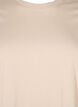 Basic katoenen T-shirt met ronde hals, Beige, Packshot image number 2