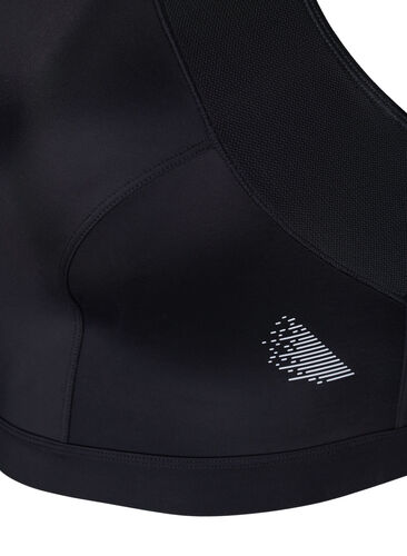 CORE, SUPER HIGH, SPORTS BRA - Sportbeha met verstelbare schouderbandjes, Black, Model image number 3