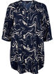 Tuniek met 3/4 mouwen en print, N. Blazer Swirl AOP, Packshot image number 0