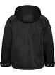 Gewatteerde parka met afneembare capuchon, Zwart, Packshot image number 1