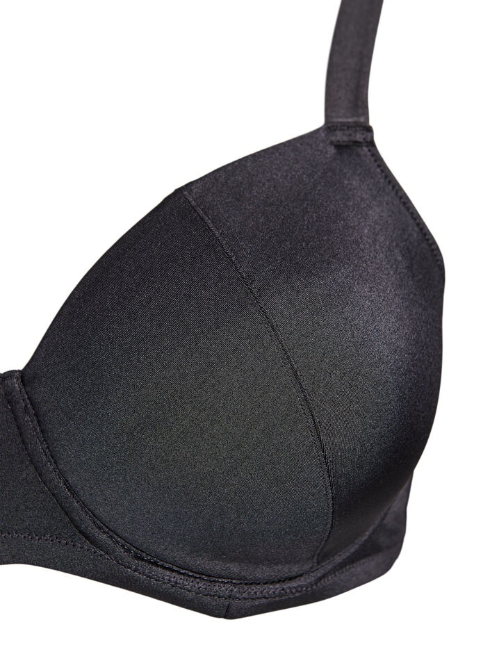 Beugel bikini top met hoge ondersteuning, Zwart, Packshot image number 2