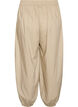 Ballonbroek met zakken en een elastische tailleband, Beige, Packshot image number 1