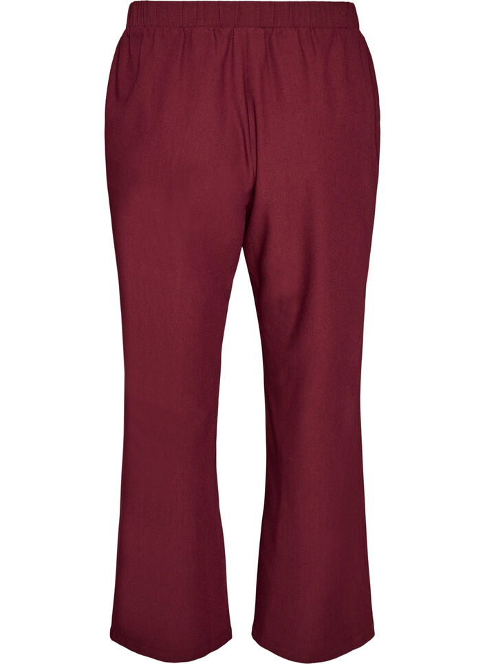 Broek met zakken en een losse pasvorm, Rood, Packshot image number 1