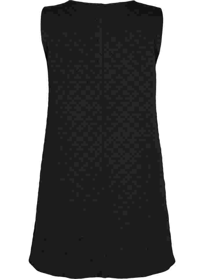 Gewatteerde Spencer jurk, Black, Packshot image number 1