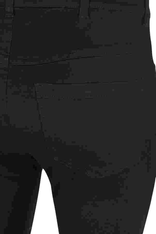 Super slim fit Amy jeans met hoge taille, Black, Packshot image number 3