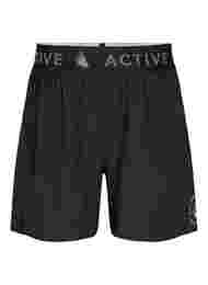 Sport shorts met achterzak, Black