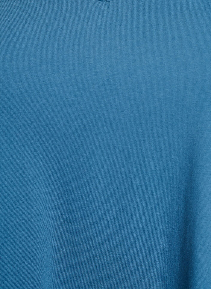 Effen basic katoenen T-shirt, Grijs, Packshot image number 2