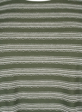 Blouse met lange mouwen en streepjespatroon, Thyme w. Stripe, Packshot image number 2