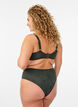 Bikinitop met gestructureerd mesh en afneembare vulling, Groen, Model image number 2