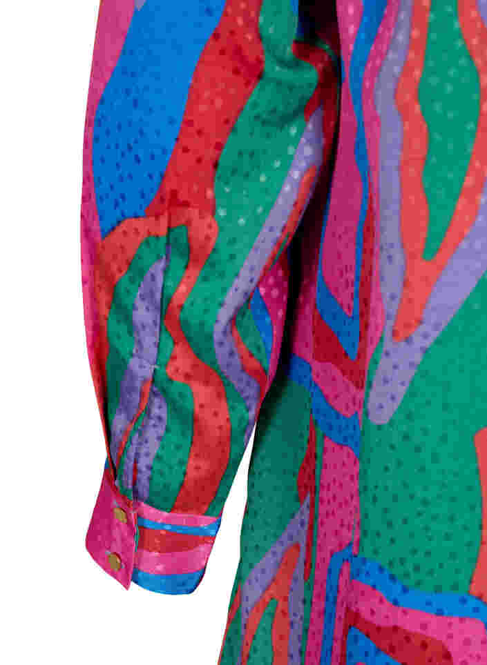 Lang shirt met opdruk, Colorfull Art Print, Packshot image number 3