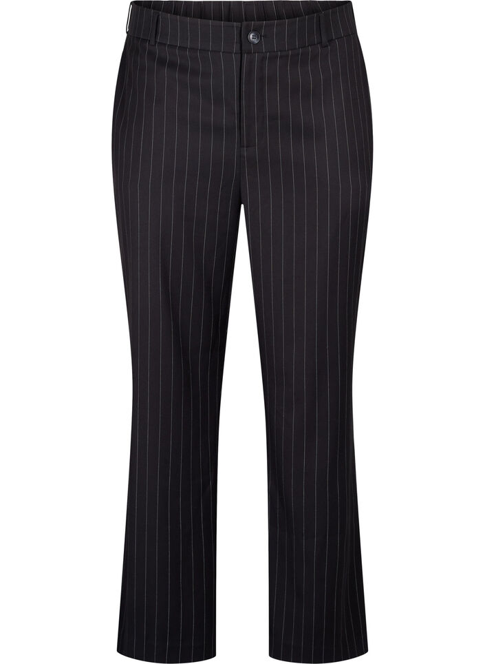 Broek met dunne strepen, Black W. Pinstripe, Packshot image number 0