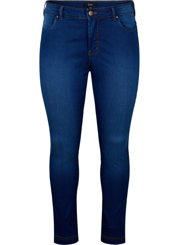 Viona jeans met normale taille, Blauw, Packshot image number 0