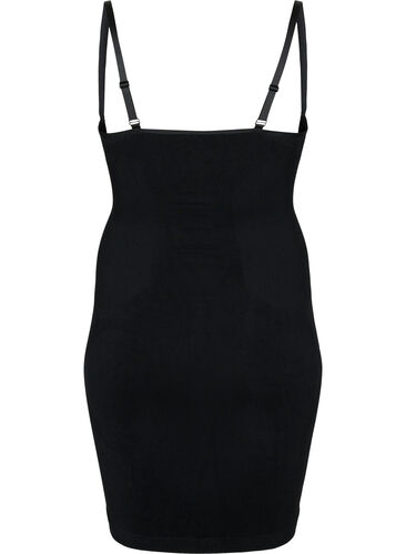 Shapewear jurk met verstelbare bandjes, Black, Packshot image number 1