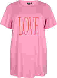 Oversized t-shirt met print, Rosebloom W. Love