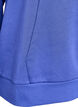 Hoodie met geborduurd frontmotief, Blauw, Packshot image number 3