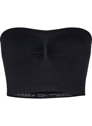 Bandeau topje, Zwart