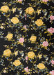 Jurk van viscose met patroon en lange mouwen, Zwart, Packshot image number 2
