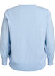 Fijngebreide vest met ronde hals, Blauw, Packshot image number 1